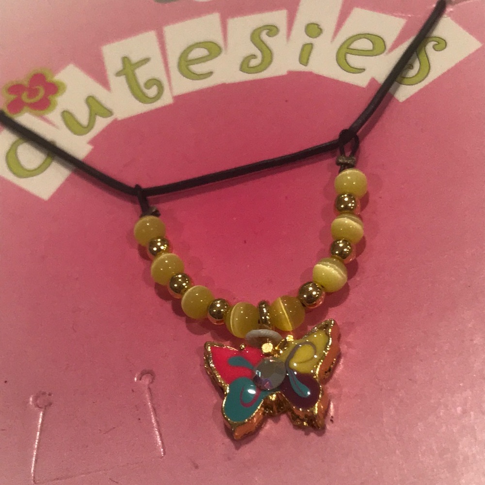 Earth Ties Butterfly Necklace